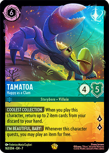 Tamatoa - Happy as a Clam (LOR_ARC) / Foil