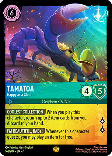 Tamatoa - Happy as a Clam (LOR_ARC) / Foil