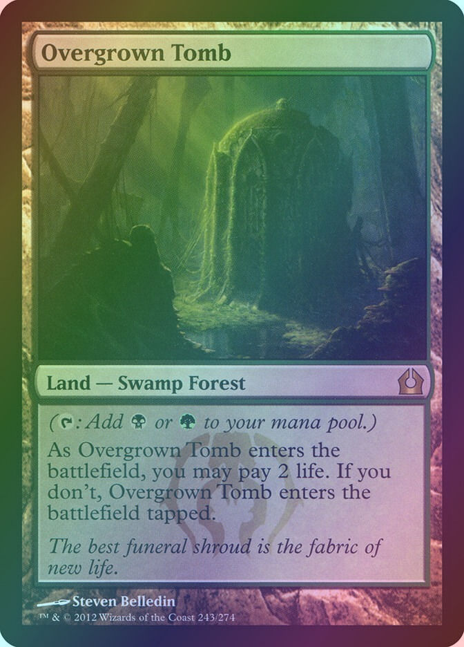 Overgrown Tomb (RTR) (243) / Foil