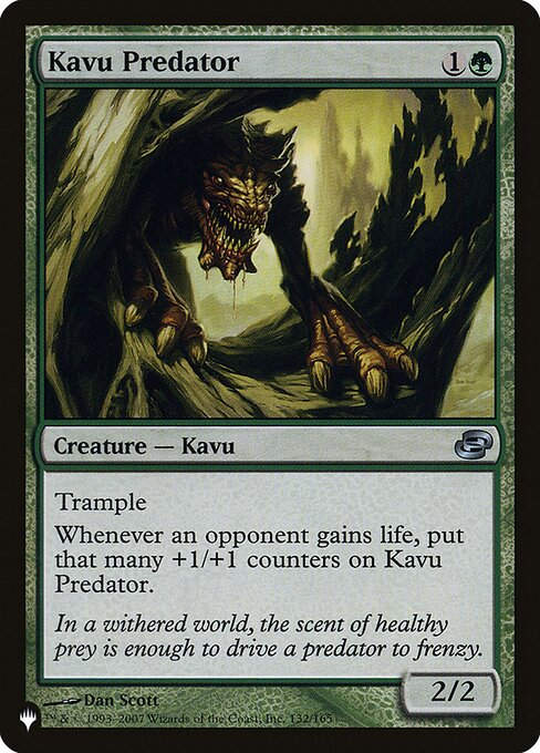 Kavu Predator (PLST) (PLC-132)