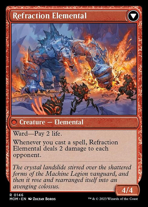 Invasion of Karsus // Refraction Elemental (mom) — cara 2 de 2