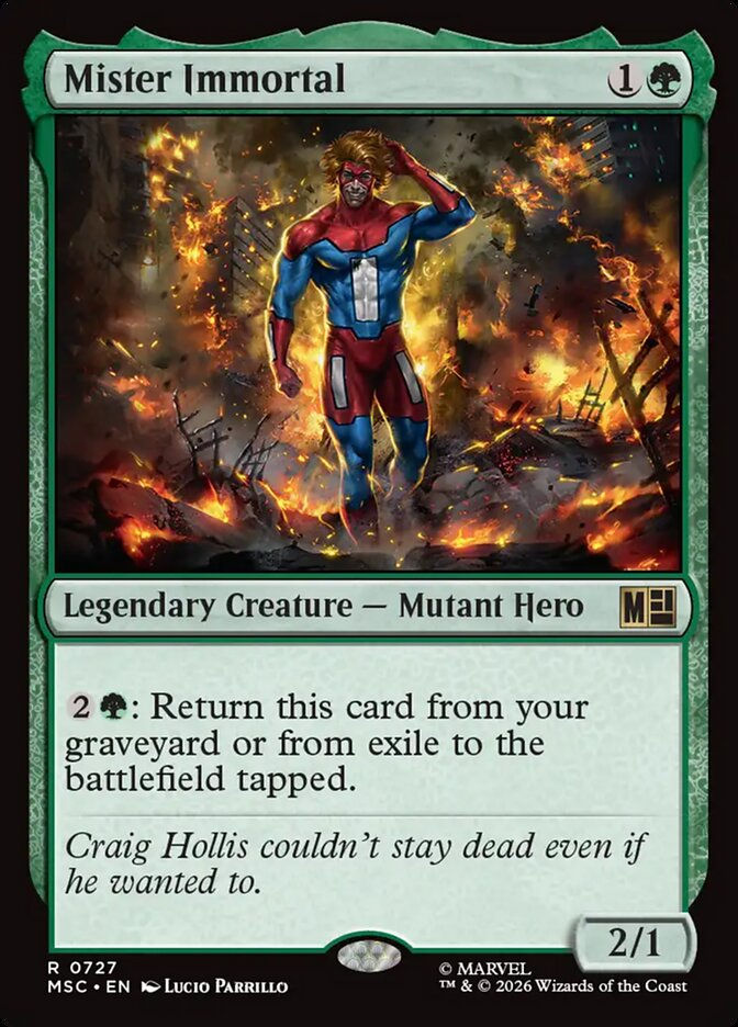 Mister Immortal (MSC) (727)
