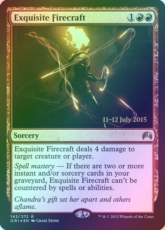 Exquisite Firecraft (PORI) (143s) / Foil