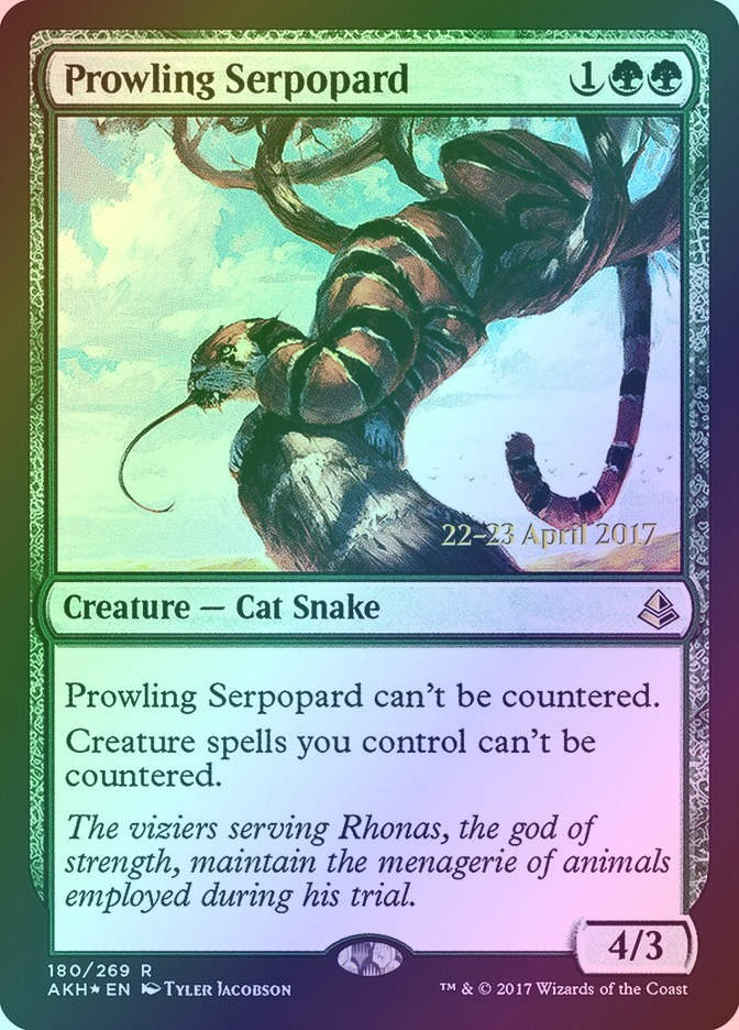 Prowling Serpopard (PAKH) (180s) / Foil