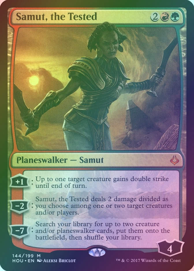 Samut, the Tested (HOU) (144) / Foil