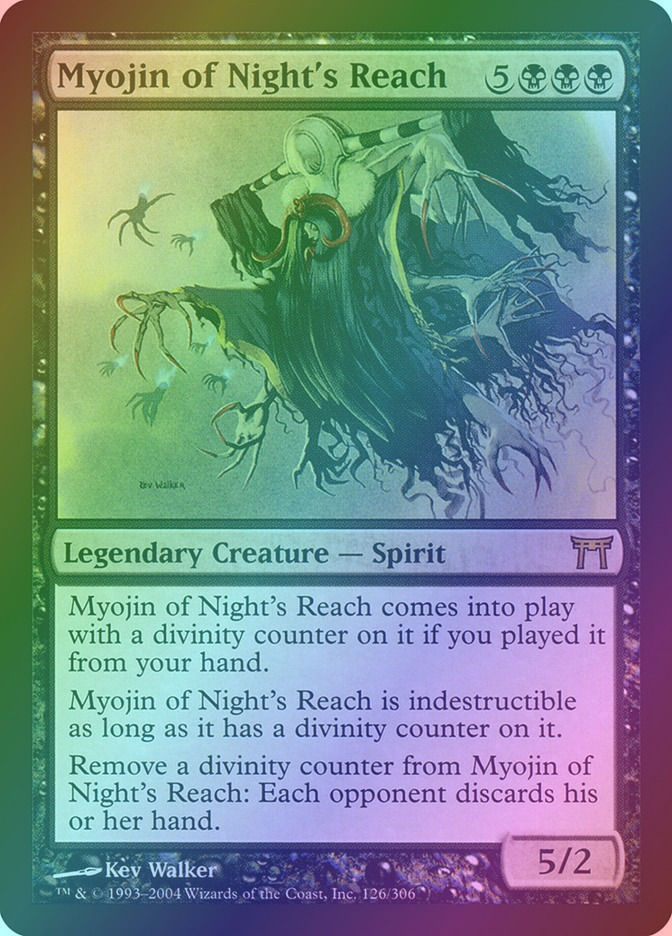 Myojin of Night's Reach (CHK) (126) / Foil