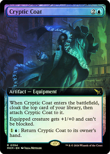 Cryptic Coat (mkm) (394) / Extended Art Foil