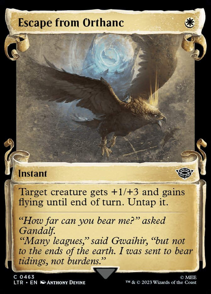 Escape from Orthanc (LTR) (463) / Showcase