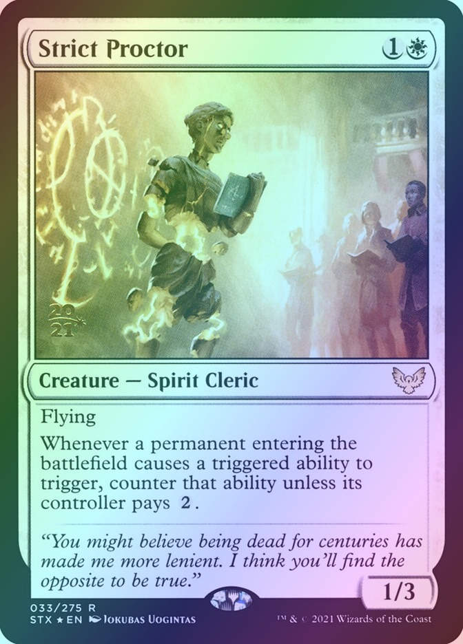Strict Proctor (PSTX) (33s) / Foil
