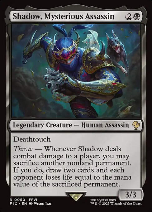 Shadow, Mysterious Assassin (FIC) (50)