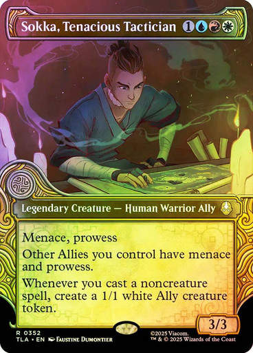 Sokka, Tenacious Tactician (TLA) (352) / Showcase / Foil