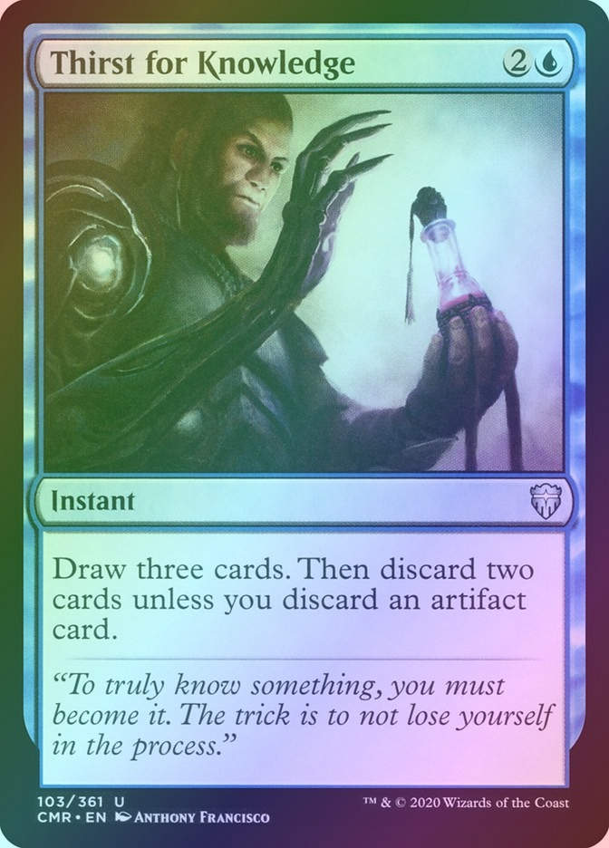 Thirst for Knowledge (CMR) (103) / Foil