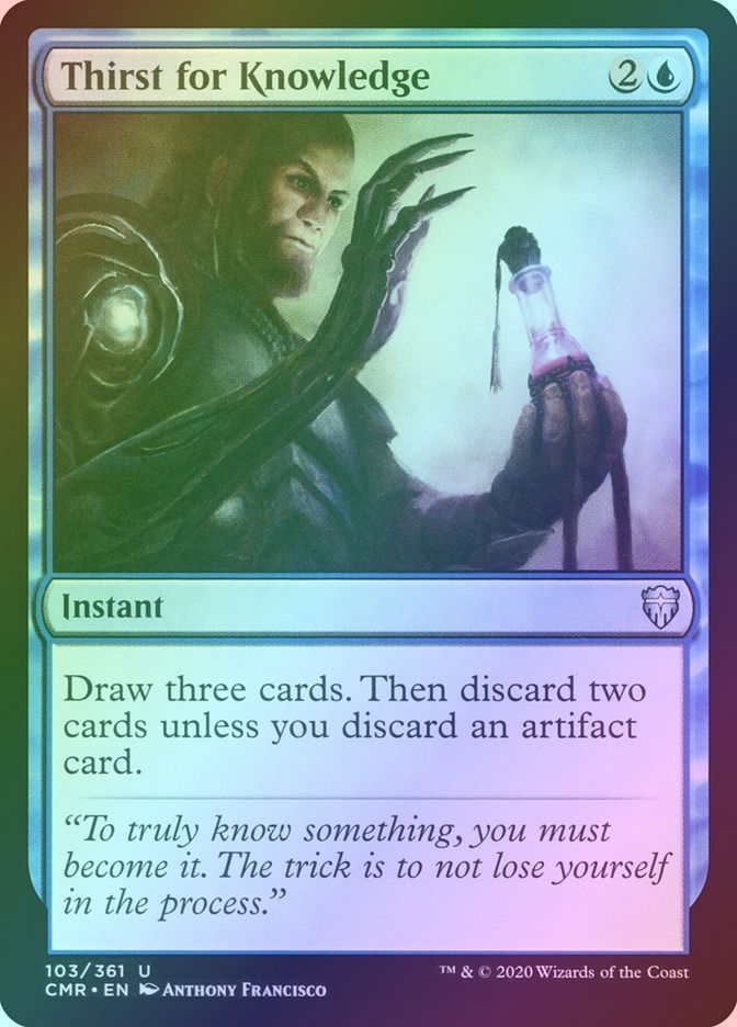 Thirst for Knowledge (CMR) (103) / Foil