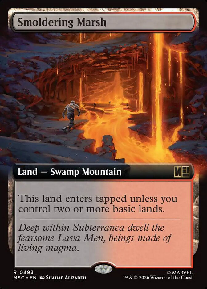 Smoldering Marsh (MSC) (493) / Extended Art