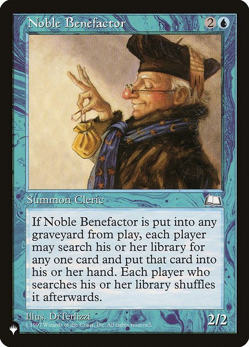 Noble Benefactor (PLST) (WTH-44)
