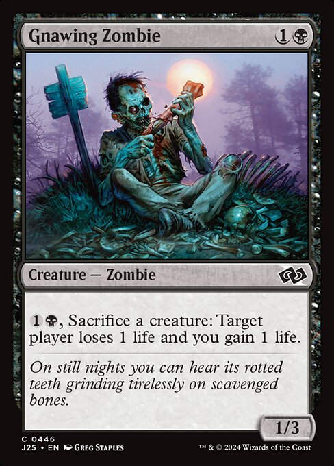 Gnawing Zombie (J25) (446)