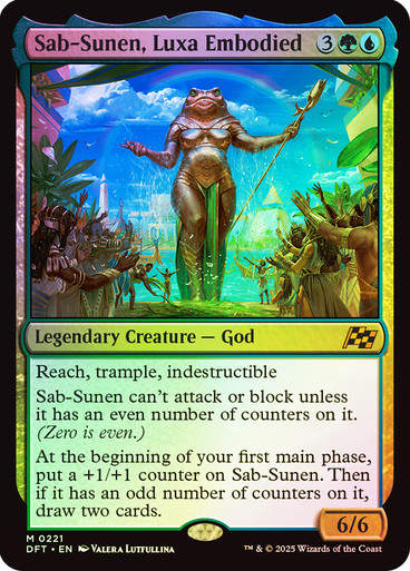 Sab-Sunen, Luxa Embodied (DFT) (221) / Foil