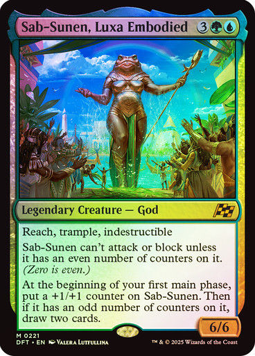 Sab-Sunen, Luxa Embodied (DFT) (221) / Foil