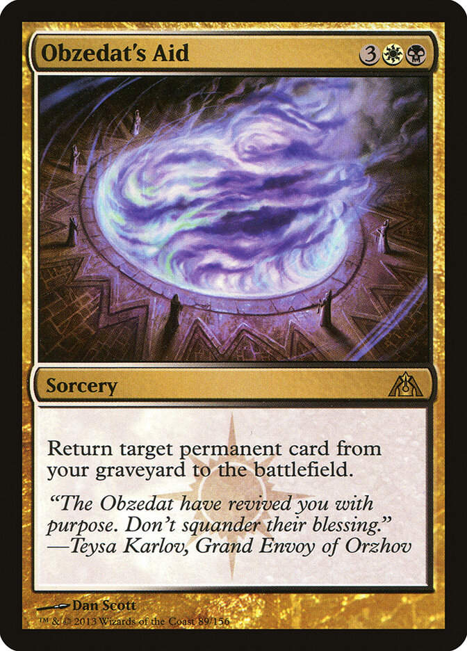 Obzedat's Aid (DGM) (89)