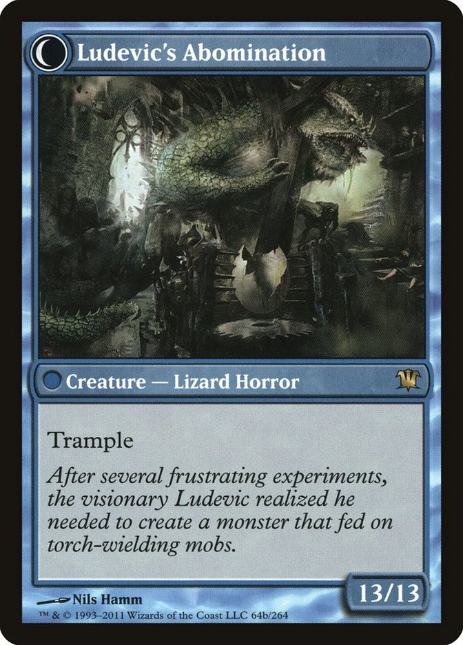 Ludevic's Test Subject // Ludevic's Abomination (ISD) (64) — cara 2 de 2