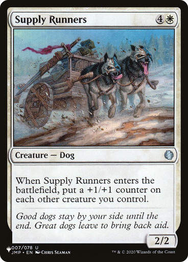 Supply Runners (PLST) (JMP-7)