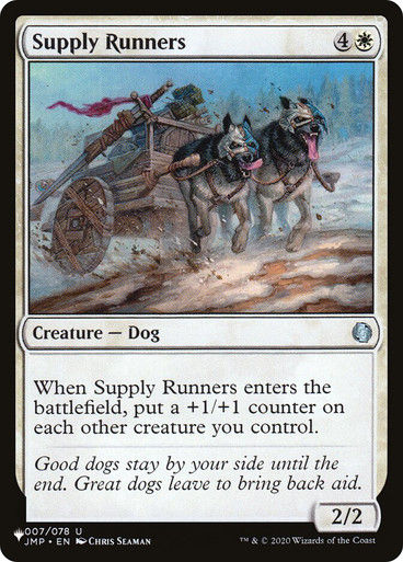 Supply Runners (PLST) (JMP-7)