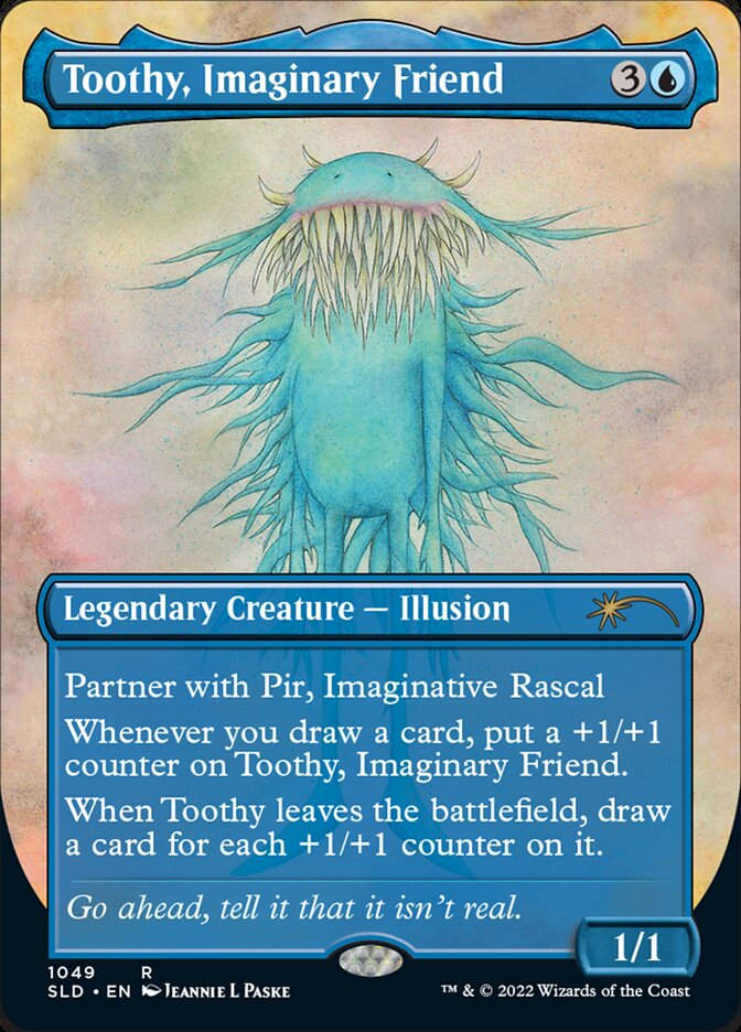 Toothy, Imaginary Friend (SLD) (1049) / Borderless