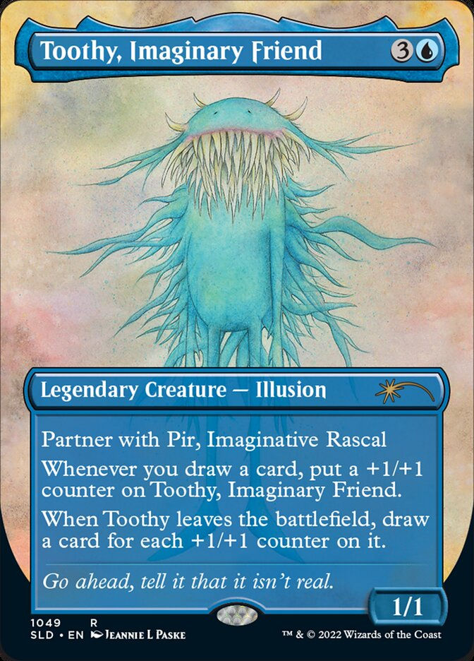 Toothy, Imaginary Friend (SLD) (1049) / Borderless