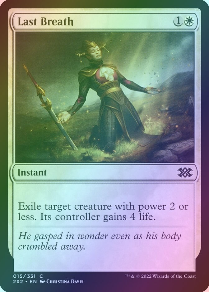 Last Breath (2X2) (15) / Foil
