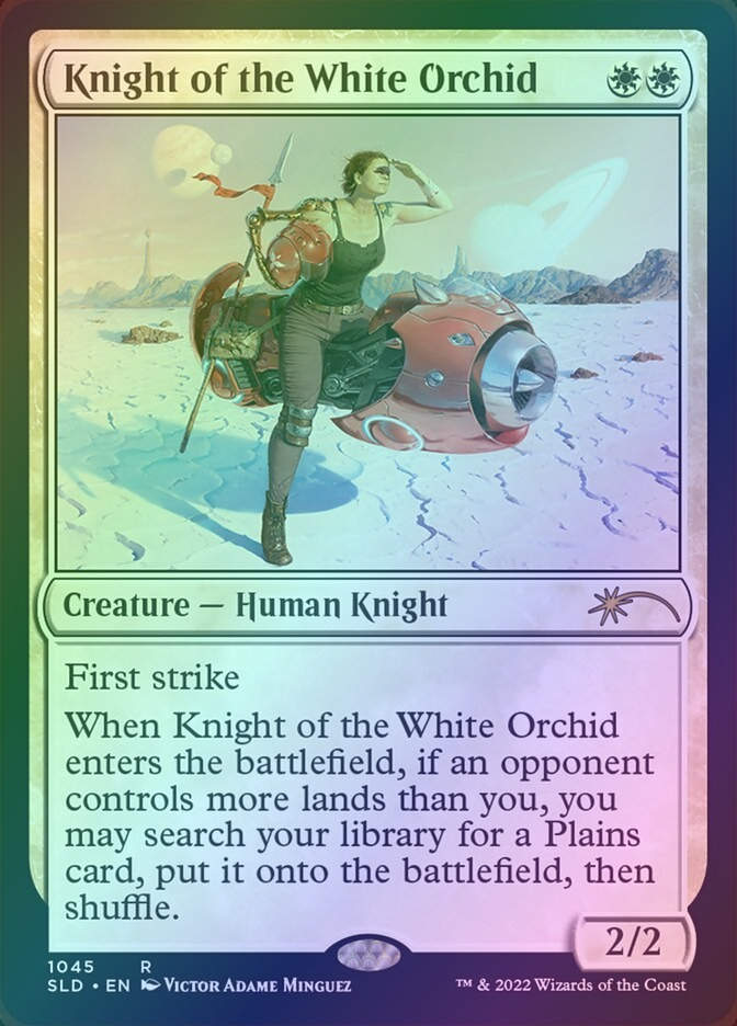 Knight of the White Orchid (SLD) (1045) / Foil