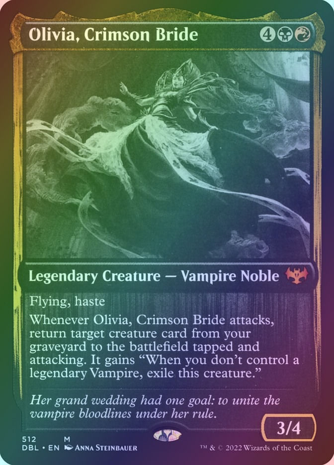 Olivia, Crimson Bride (DBL) (512) / Foil