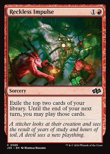 Reckless Impulse (J25) (589) | MTG Wolf México