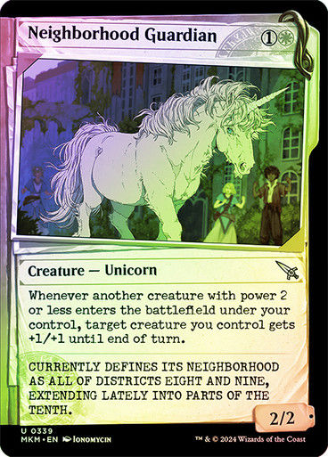 Neighborhood Guardian (mkm) (339) / Showcase Foil