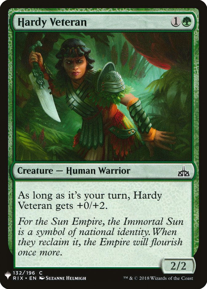 Hardy Veteran (MYS)