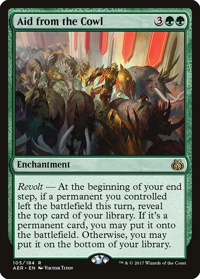 Aid from the Cowl (AER) (105) / Foil