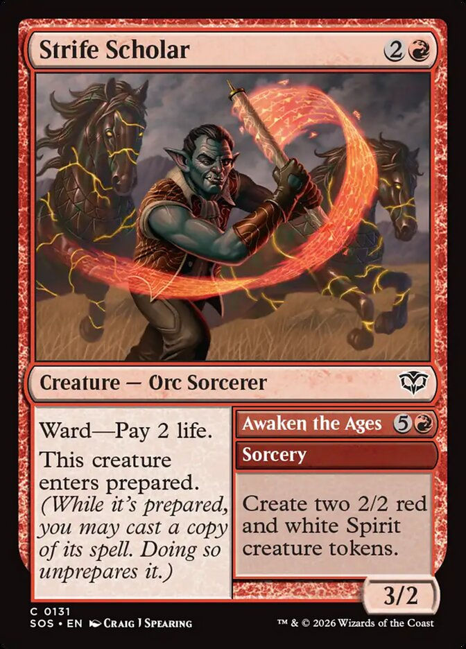 Strife Scholar // Awaken the Ages (SOS) (131)