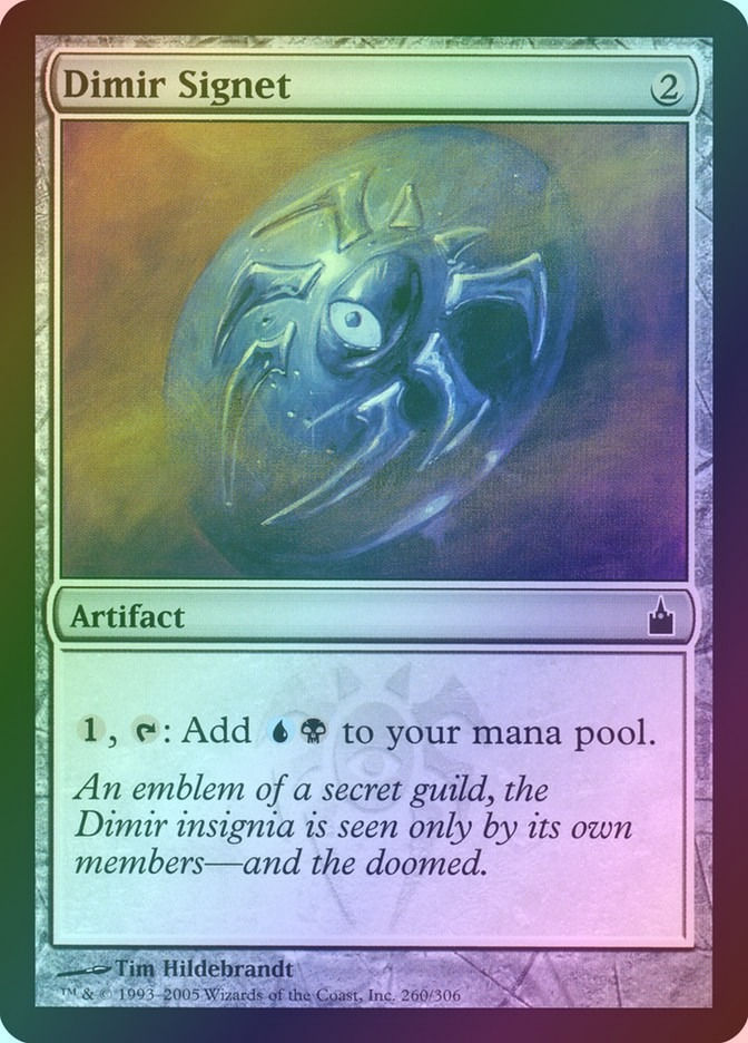 Dimir Signet (RAV) (260) / Foil