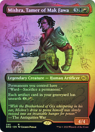 Mishra, Tamer of Mak Fawa (BRO) / Borderless Foil
