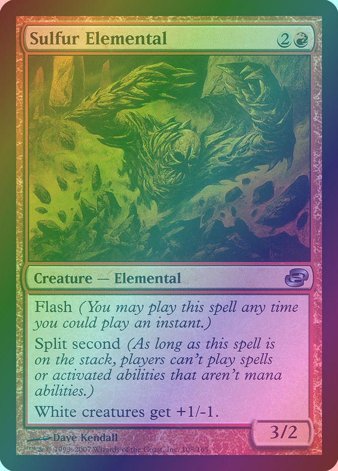 Sulfur Elemental (PLC) (108) / Foil