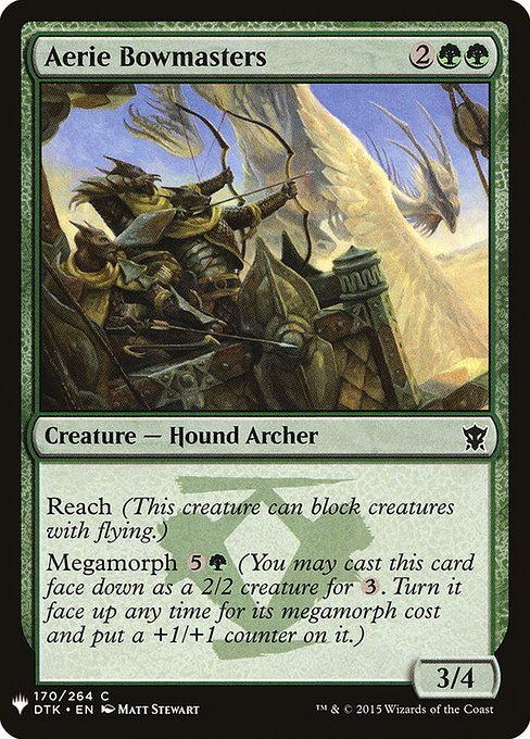 Aerie Bowmasters (PLST) (DTK-170)