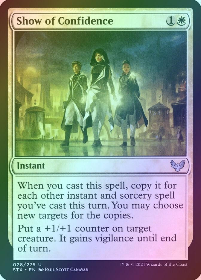Show of Confidence (STX) (28) / Foil