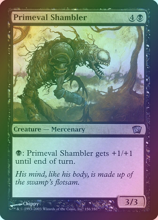 Primeval Shambler (8ED) (156★) / Foil