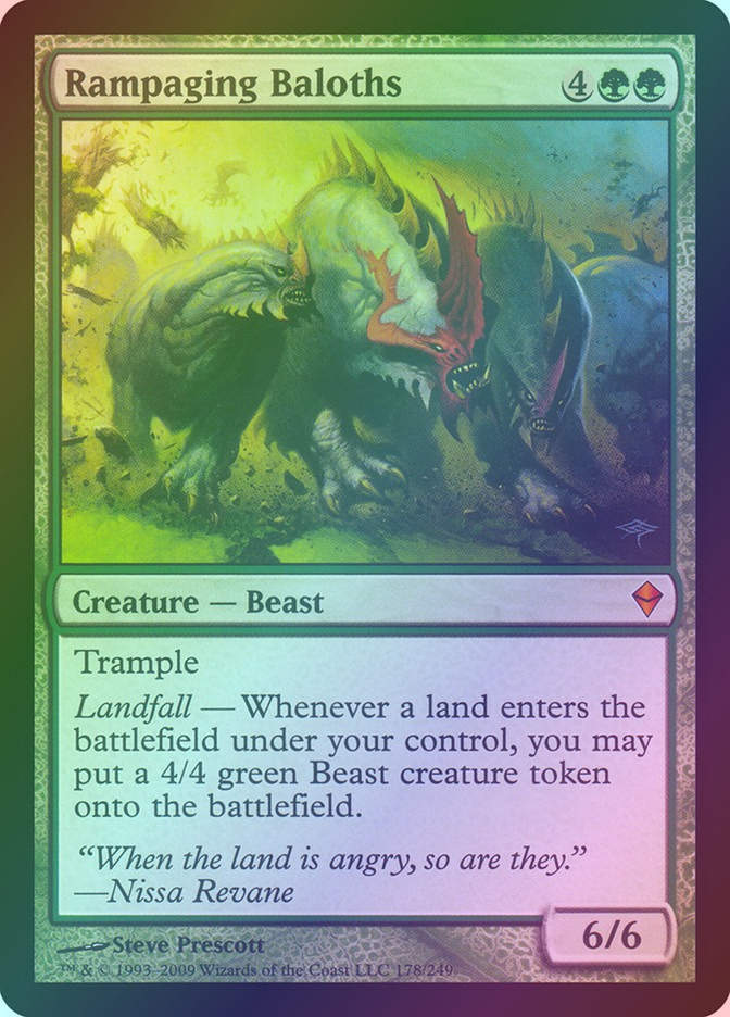 Rampaging Baloths (ZEN) (178) / Foil