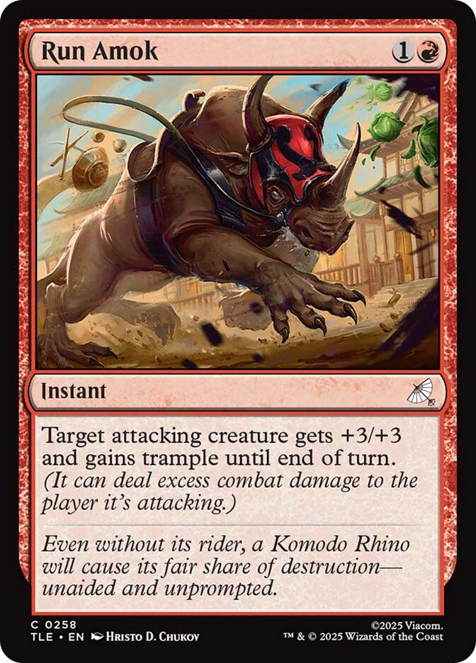 Run Amok (TLE) (258)