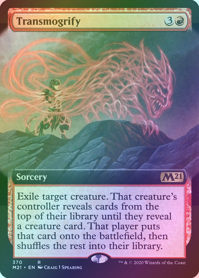 Transmogrify (M21) (370) / Extended Art / Foil