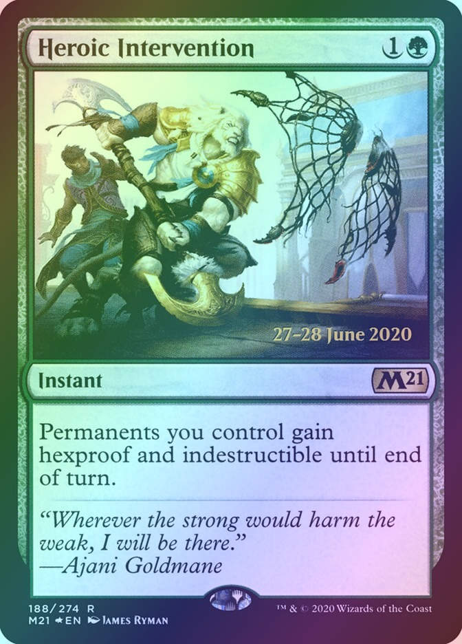 Heroic Intervention (PM21) (188s) / Foil