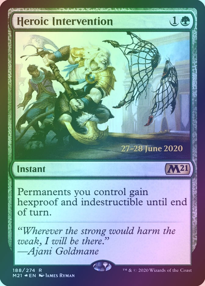 Heroic Intervention (PM21) (188s) / Foil