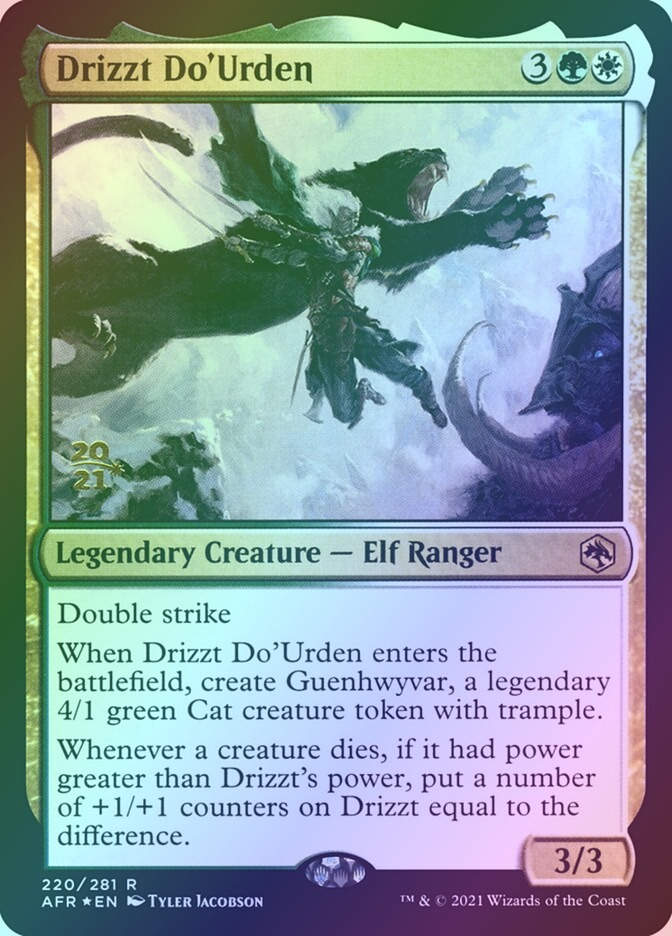 Drizzt Do'Urden (PAFR) (220s) / Foil