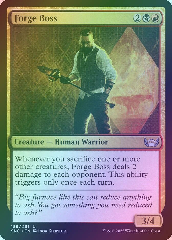 Forge Boss (SNC) (189) / Foil