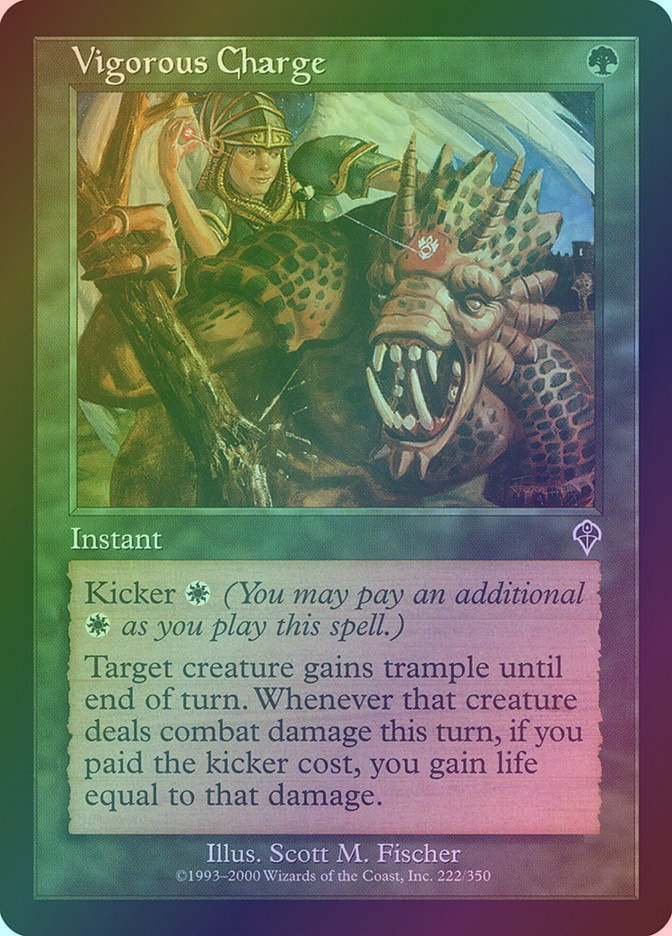 Vigorous Charge (INV) (222) / Foil